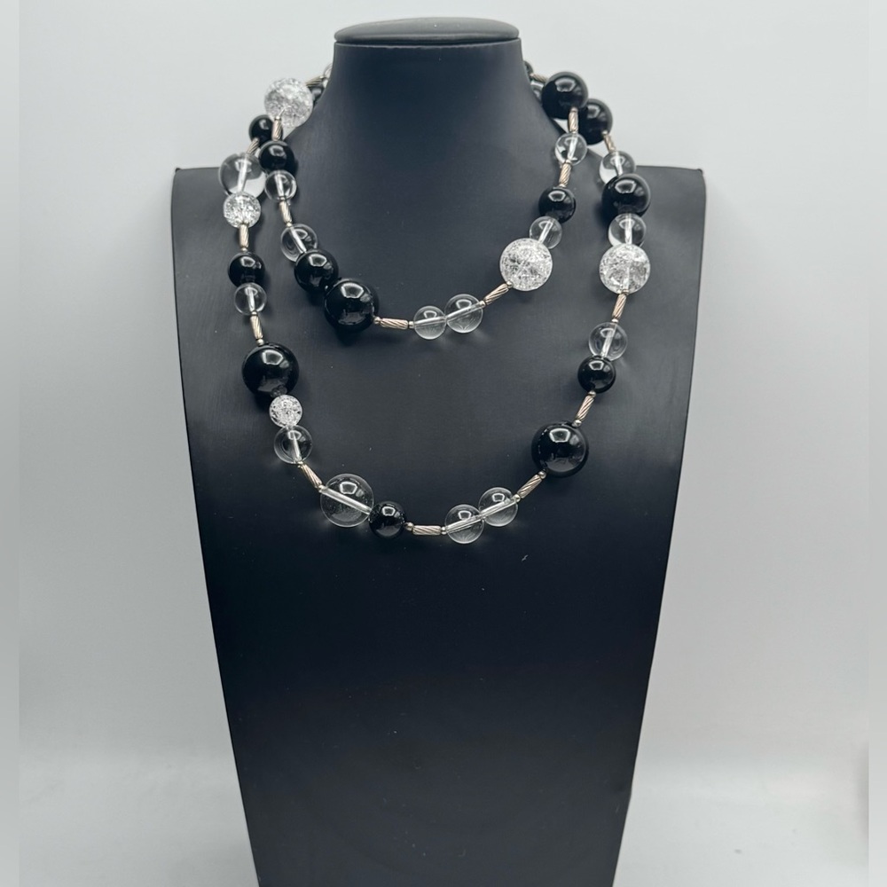 David Yurman Popcorn Cable Station
Necklace Onyx With Crystal - Picture 3 of 10